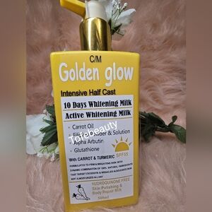 Golden glow intensive half cast active lotion 500ml. X1